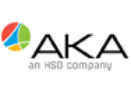 Logo of AKA, a segment of HSO company, featuring a colorful circular design next to the text 'AKA an HSO company'. Relevant to Microsoft Dynamics 365 solutions in the USA.